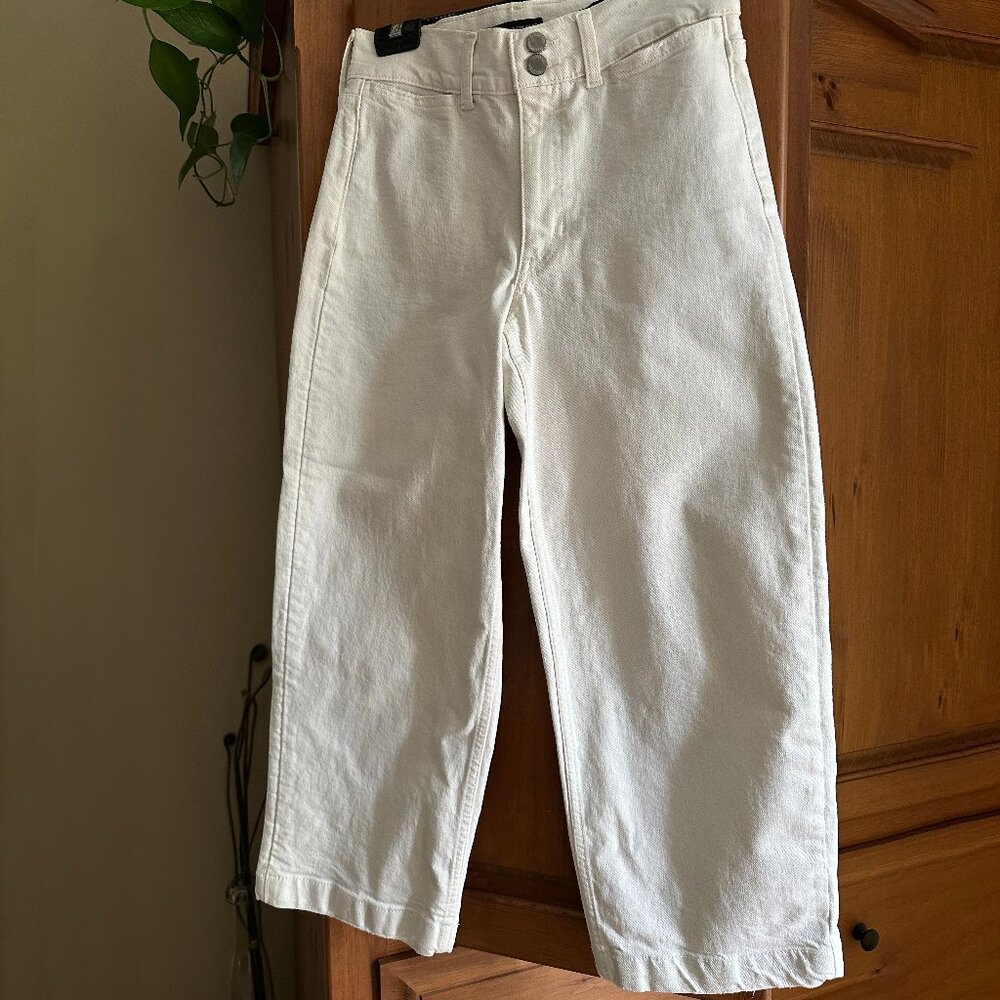 Banana Republic Cropped Twill Pant